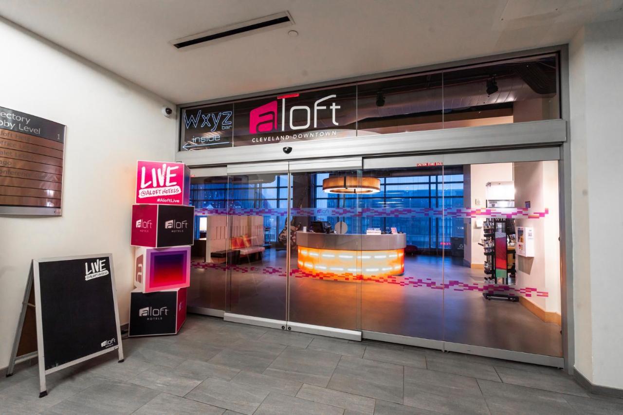 Отель Aloft Cleveland Downtown Экстерьер фото