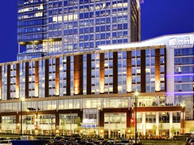 Отель Aloft Cleveland Downtown Экстерьер фото